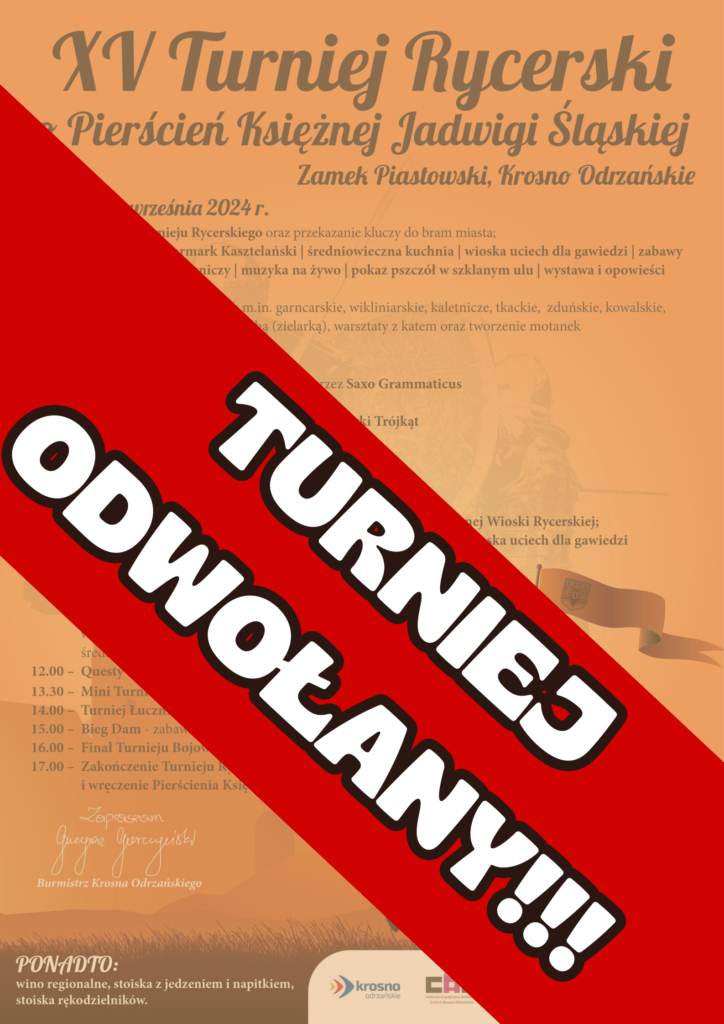 ODWOŁANY XV Turniej Rycerski